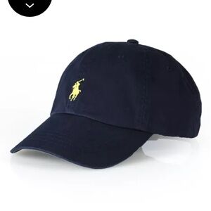Navy Polo Chino Baseball Cap